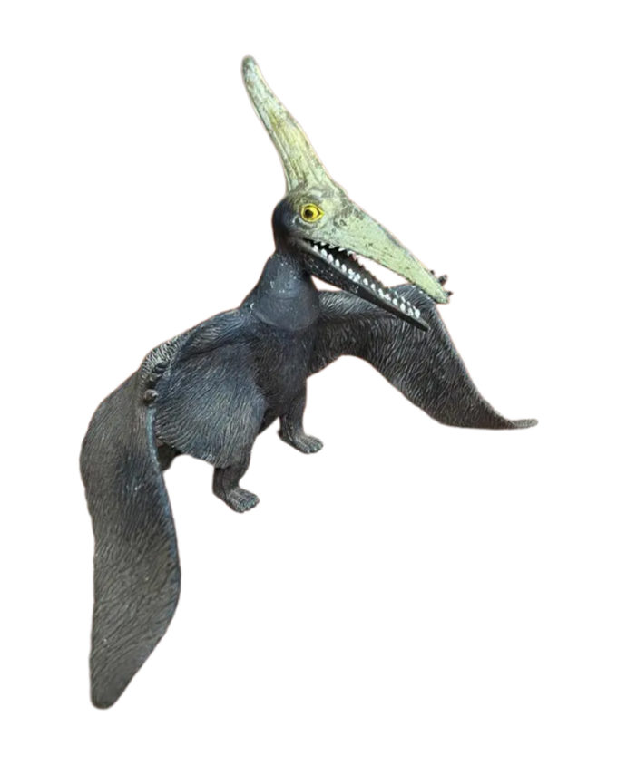 Boneco Dinossauro Pterodáctilo em Borracha