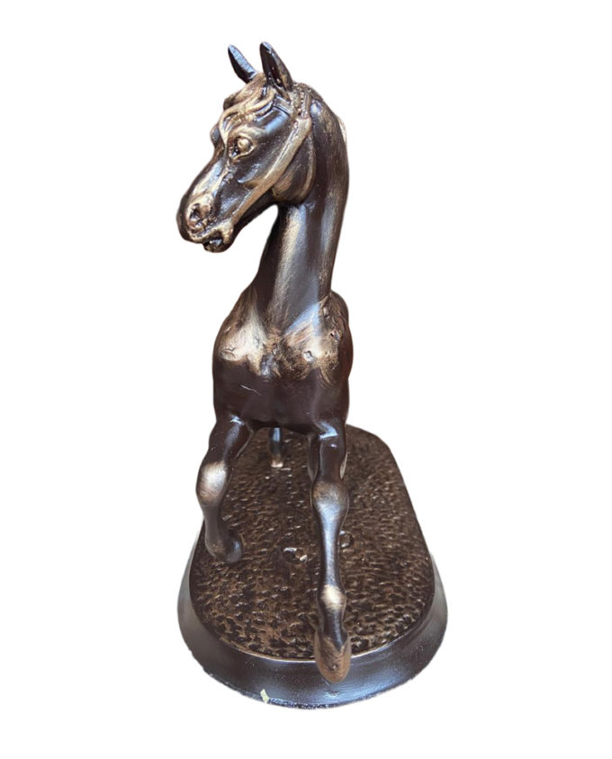 Escultura Cavalo em Petit Bronze - Imagem 3