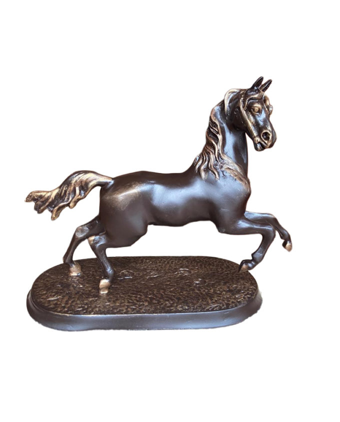 Escultura Cavalo em Petit Bronze
