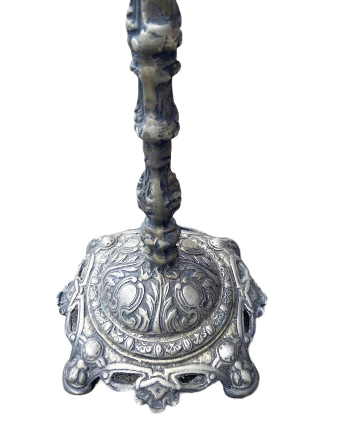 Candelabro Antigo de Bronze - Image 4