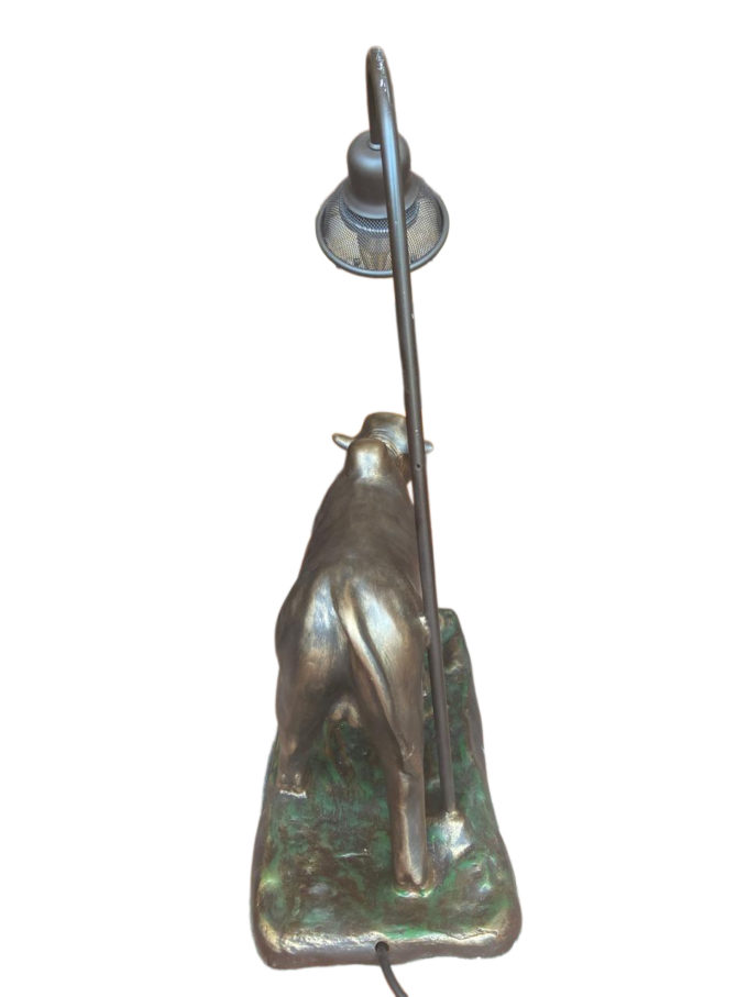 Escultura Abajur em Petit Bronze - Imagem 3