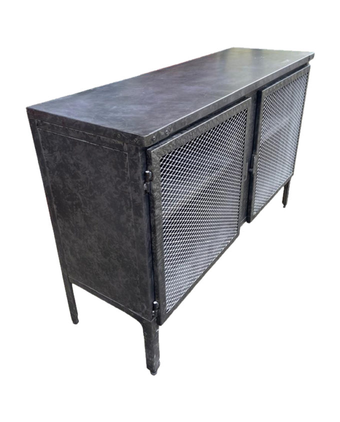 Buffet de Metal Estilo Industrial com 2 portas - Imagem 3