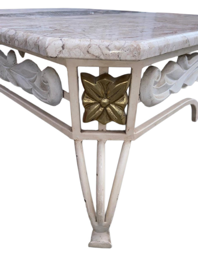 Mesa de Centro Com Tampo de Mármore - Imagem 5