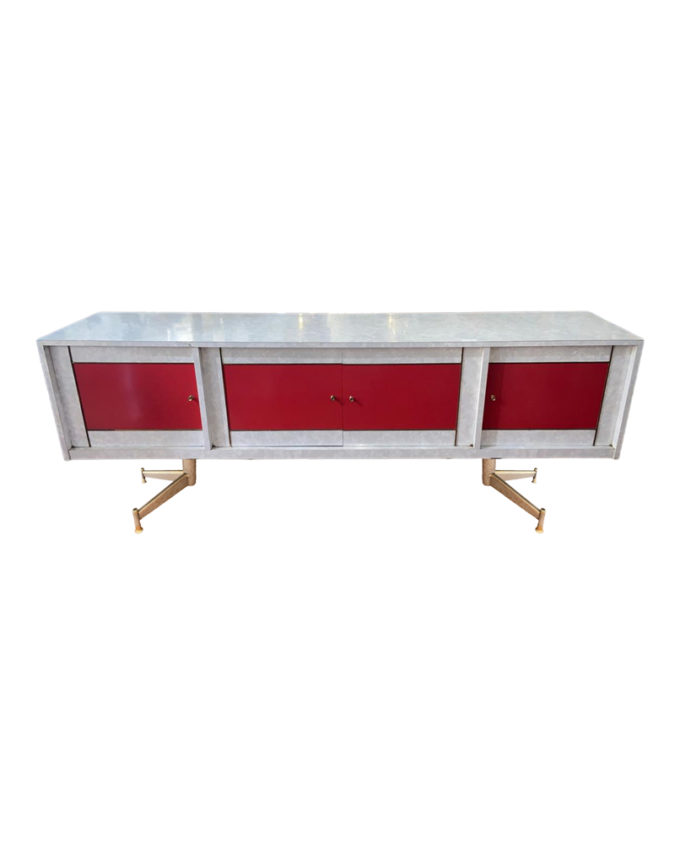 Buffet Antigo Vermelho Anos 60